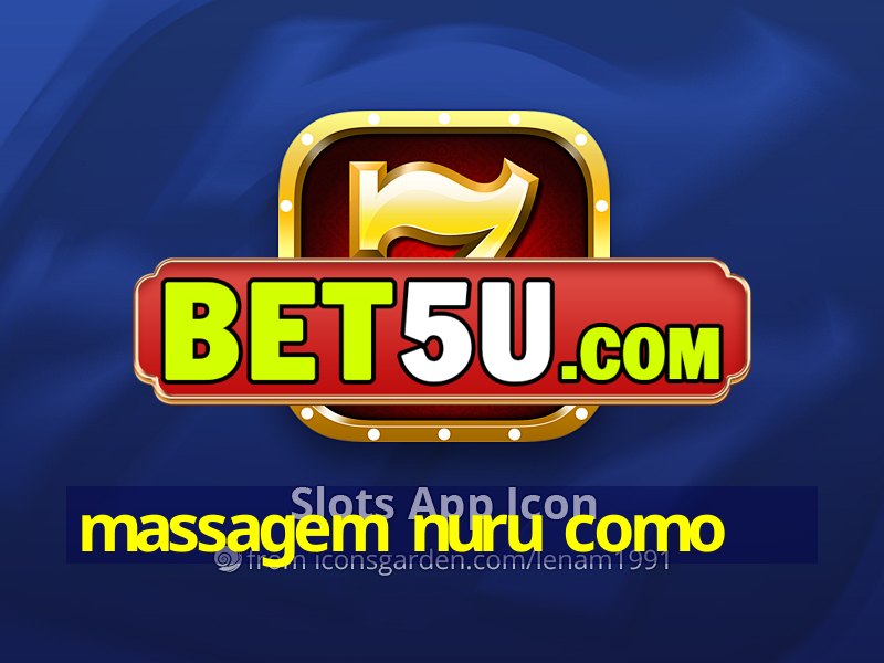 massagem nuru como